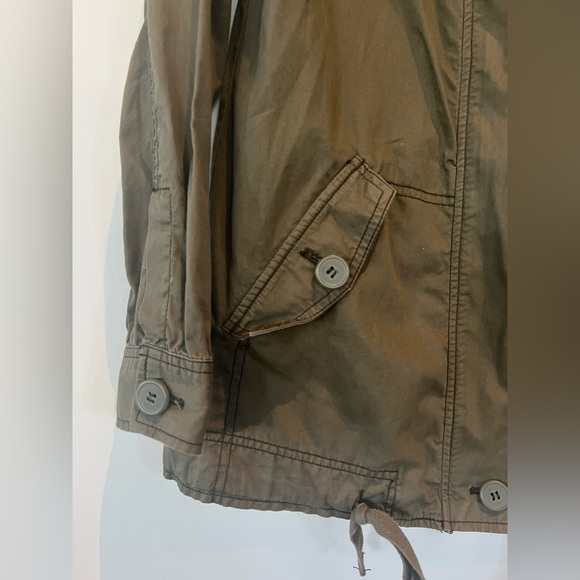 Rubbish brand Army Green Utility Jacket Coat. Womens size small - Picture 6 of 8